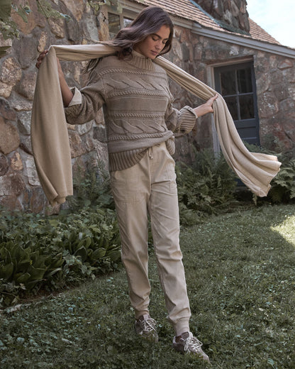 COTTON CORDED JOGGER