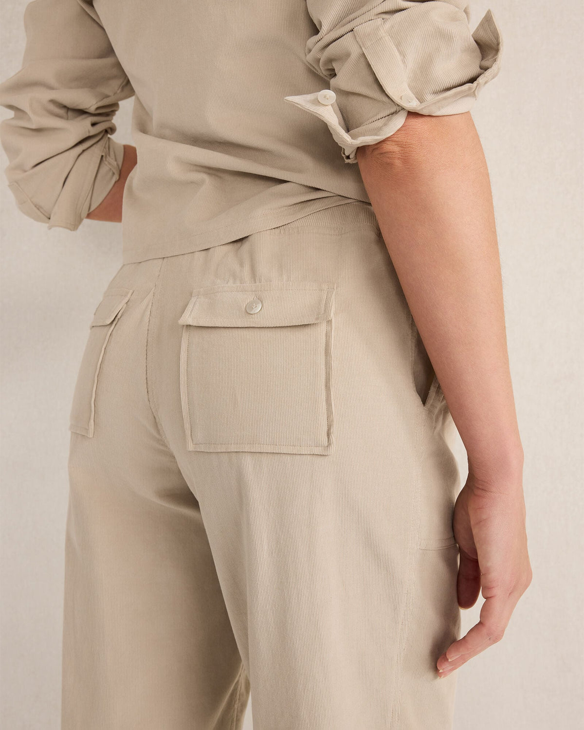 COTTON CORDED JOGGER