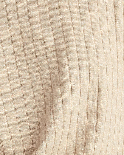LUREX RIB KNIT TOP