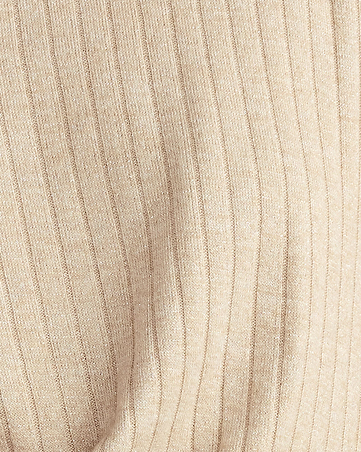 LUREX RIB KNIT TOP