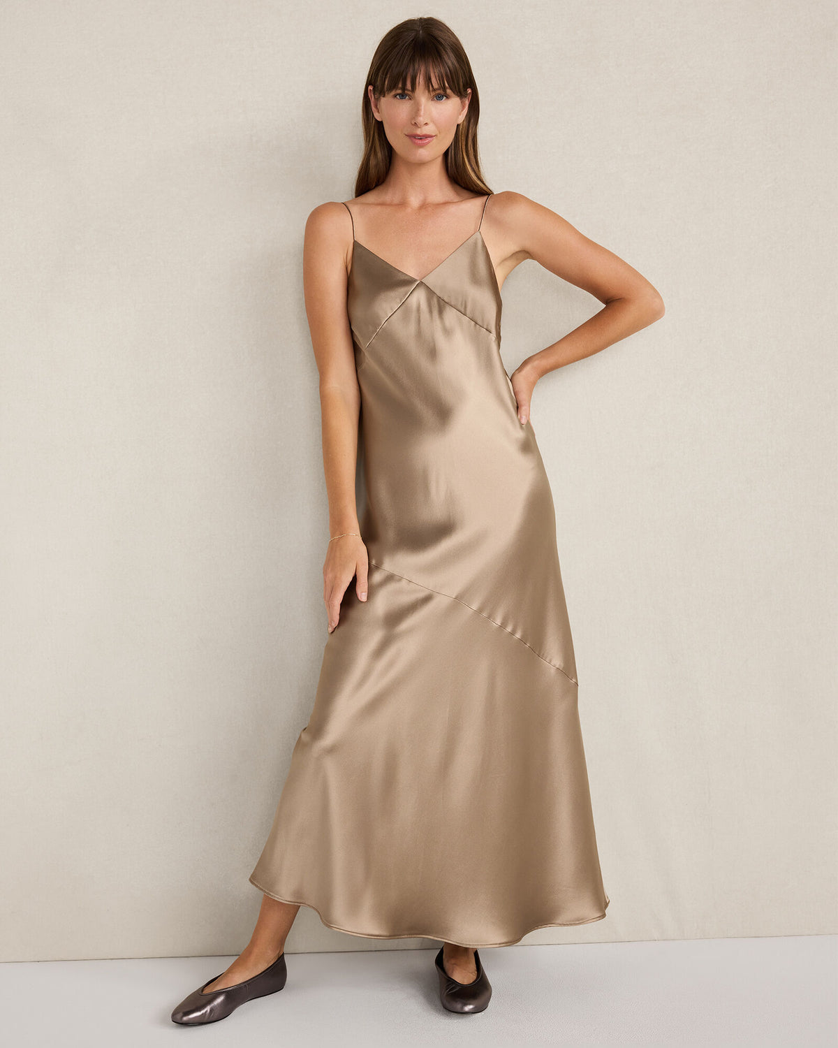LUXE SILK SLIP DRESS
