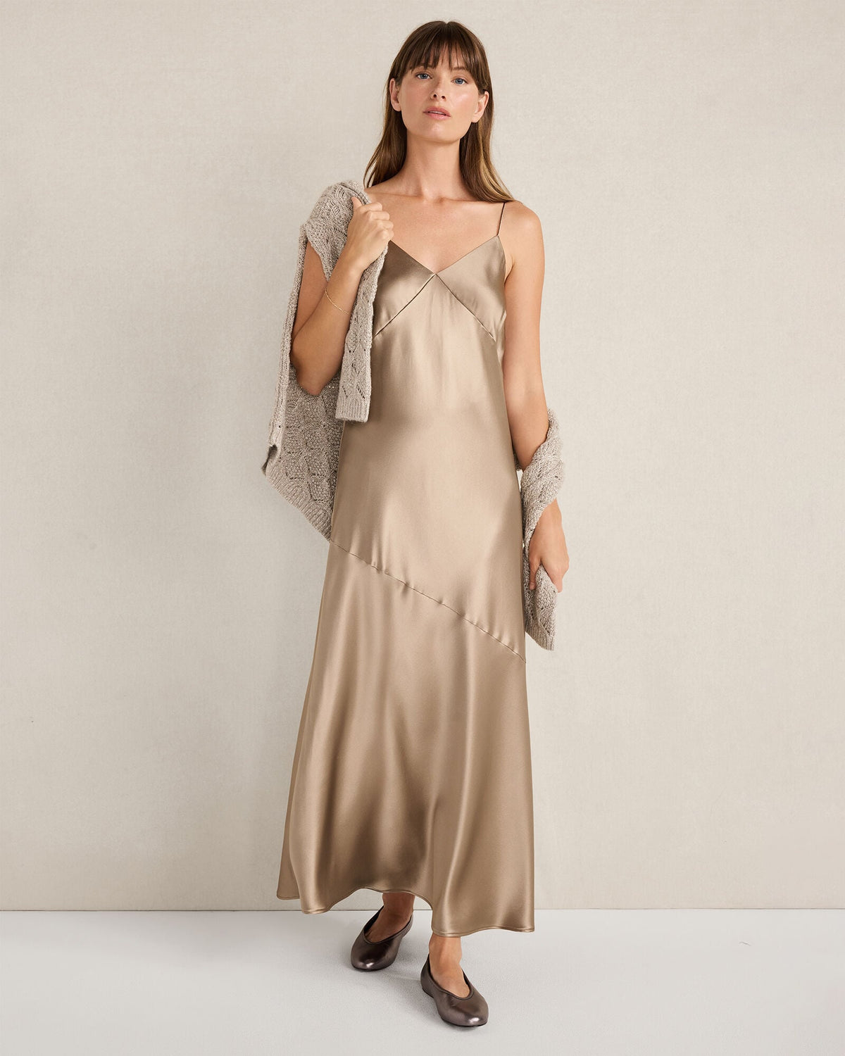LUXE SILK SLIP DRESS