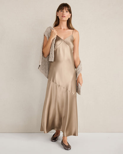 LUXE SILK SLIP DRESS