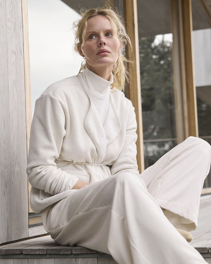 ORGANIC COTTON MOCKNECK LONG SLEEVE TEE
