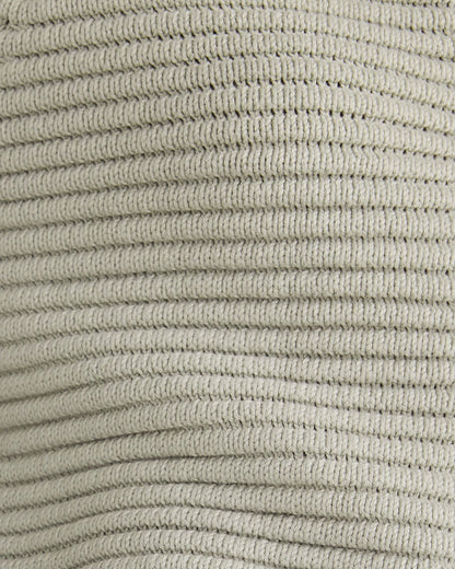 ORGANIC COTTON HORIZONTAL STITCH CARDIGAN