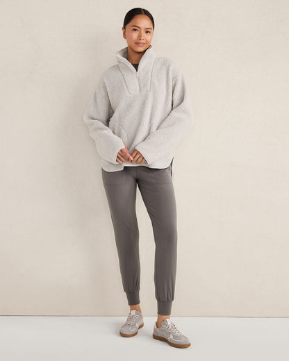 SHERPA HALF-ZIP MOCKNECK PULLOVER