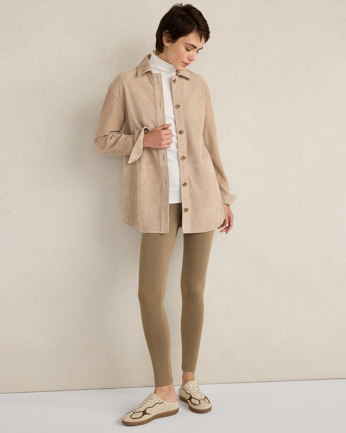 SUEDE SHACKET