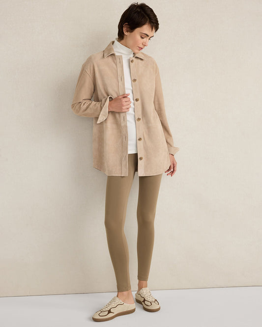 SUEDE SHACKET
