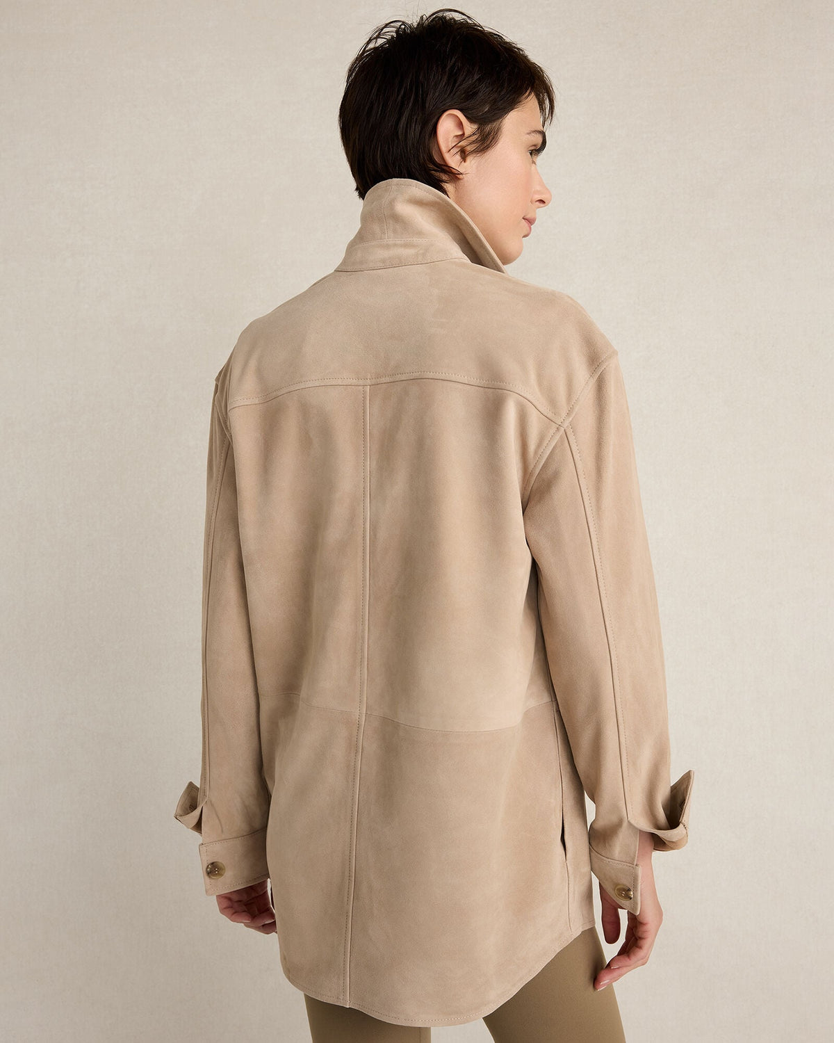 SUEDE SHACKET