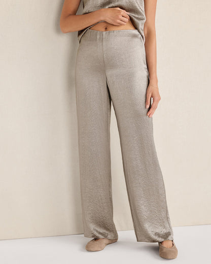 LUXE CRINKLE SHINE PANTS