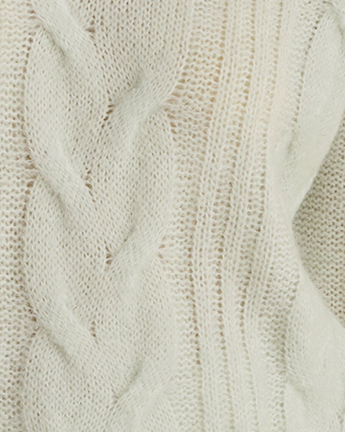 LOFTY KNIT V-NECK SWEATER