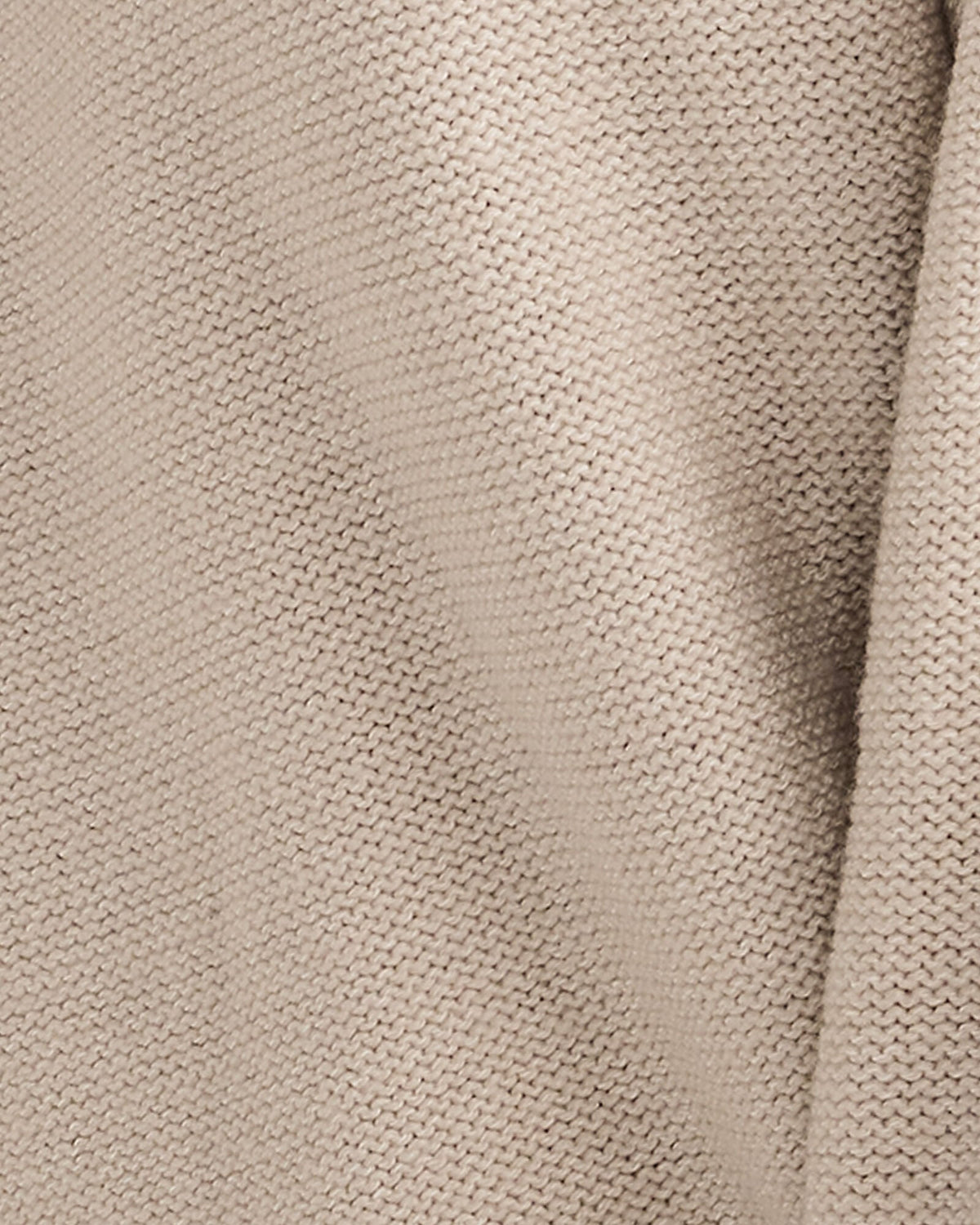 COTTON BLEND MOCKNECK SWEATER