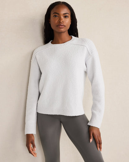 BOUCLE CREWNECK SWEATER