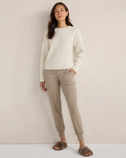 BOUCLE CREWNECK SWEATER