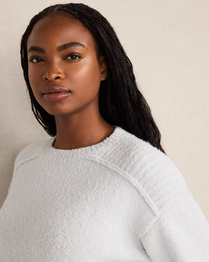 BOUCLE CREWNECK SWEATER