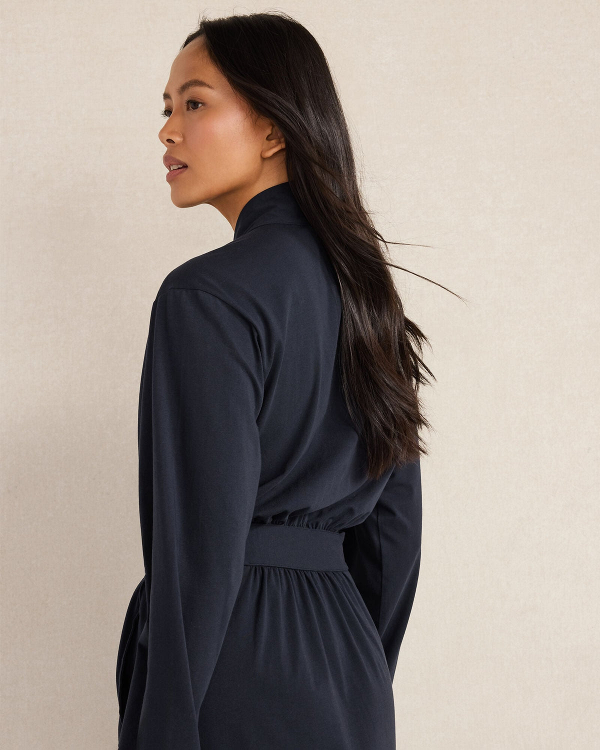 ORGANIC COTTON JERSEY ROBE