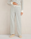 IVORY/HUNTER STRIPE