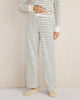 IVORY/HUNTER STRIPE