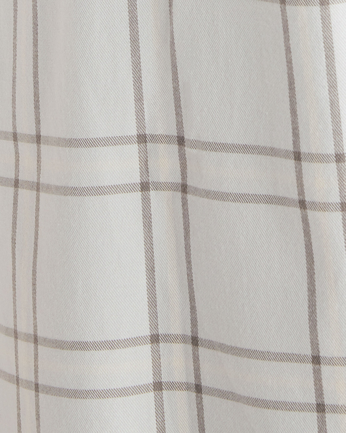 LIGHTWEIGHT FLANNEL WINDOWPANE PAJAMA PANTS