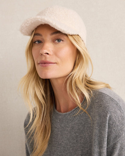 BOUCLE BASEBALL CAP