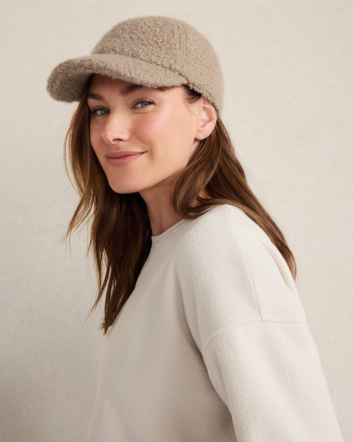 BOUCLE BASEBALL CAP