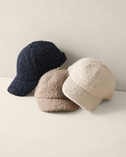 BOUCLE BASEBALL CAP