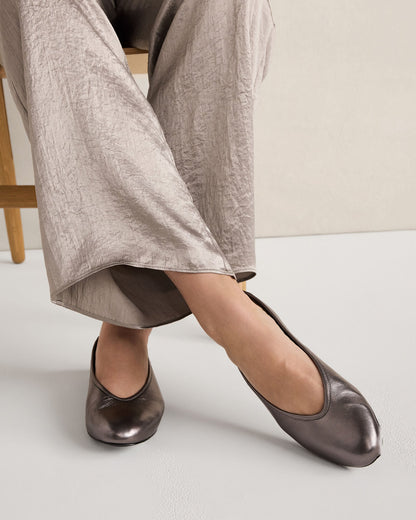 SOFT LEATHER BALLET FLATS