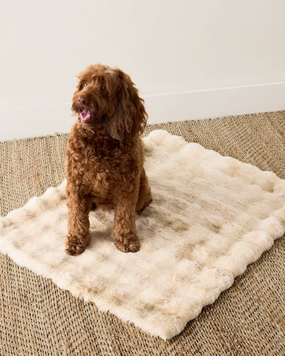 FAUX FUR PET THROW BLANKET