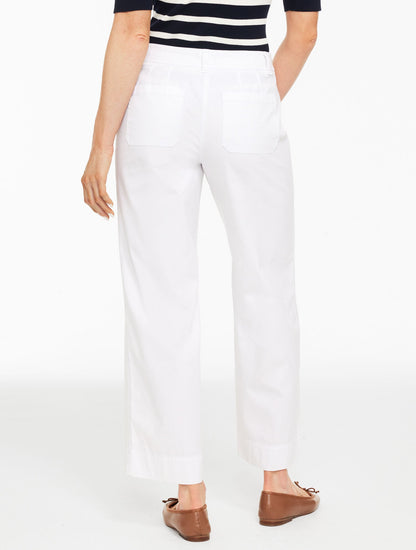 WIDE ANKLE HERITAGE TWILL PANTS