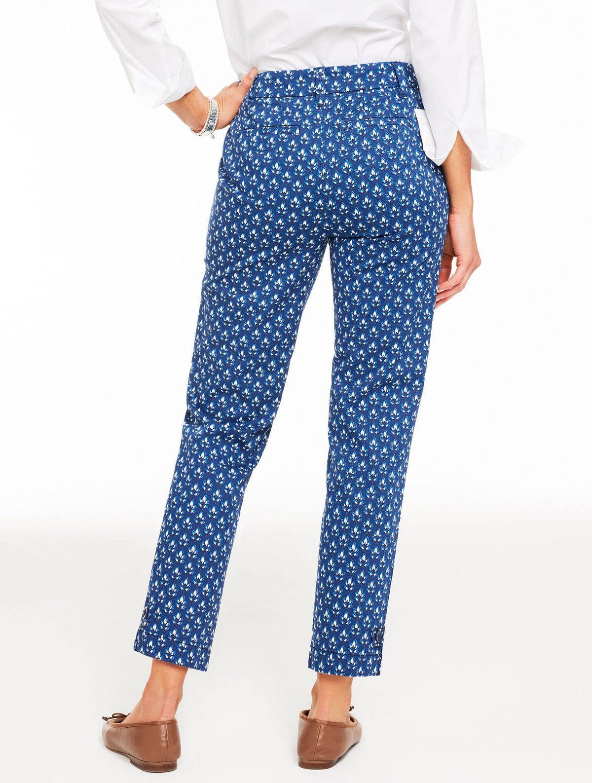 HERITAGE TWILL PERFECT CROPS - GRAPHIC LEAVES