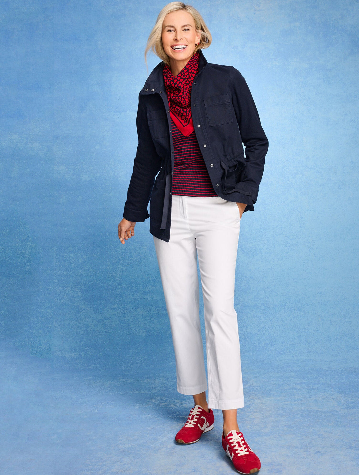 HERITAGE TWILL PERFECT CROPS - CURVY FIT