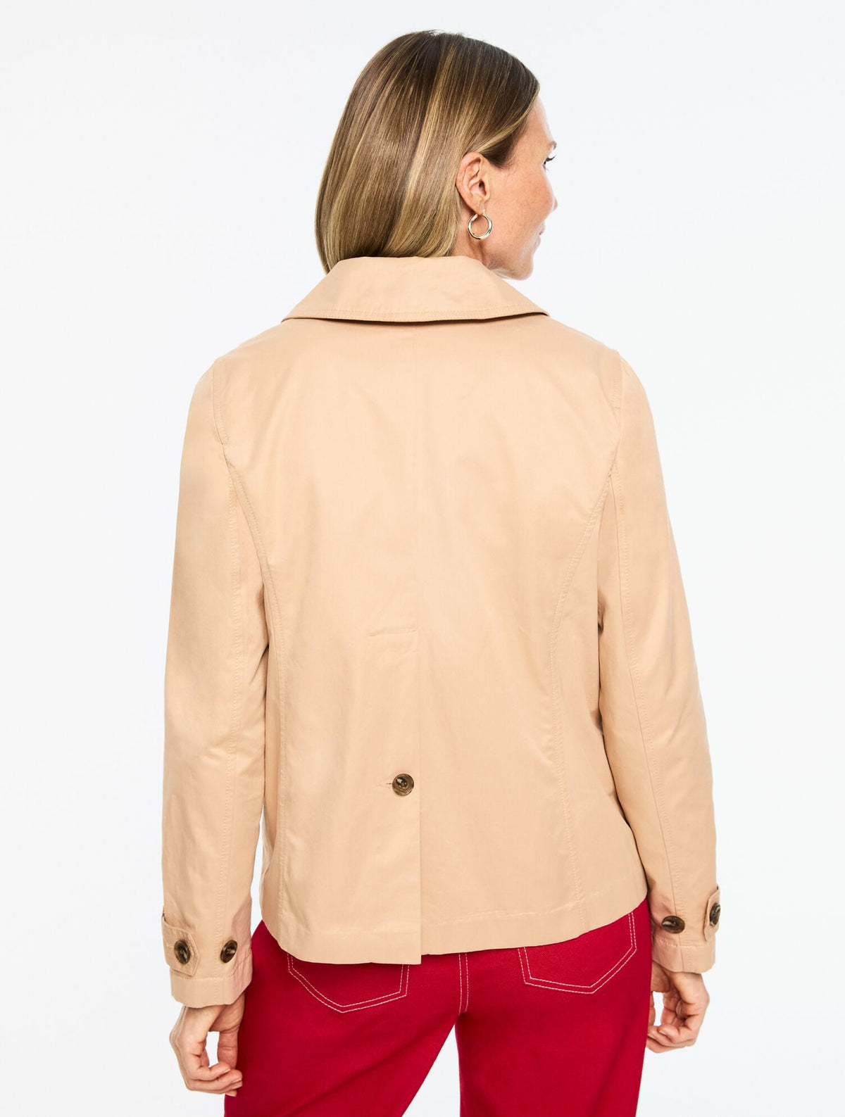 FRESH POPLIN TRENCH COAT