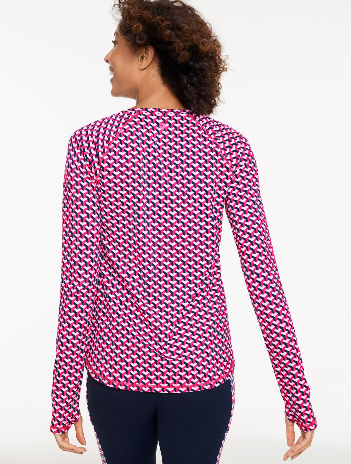 PERFORMANCE COMPRESSION CREWNECK TEE - GEO