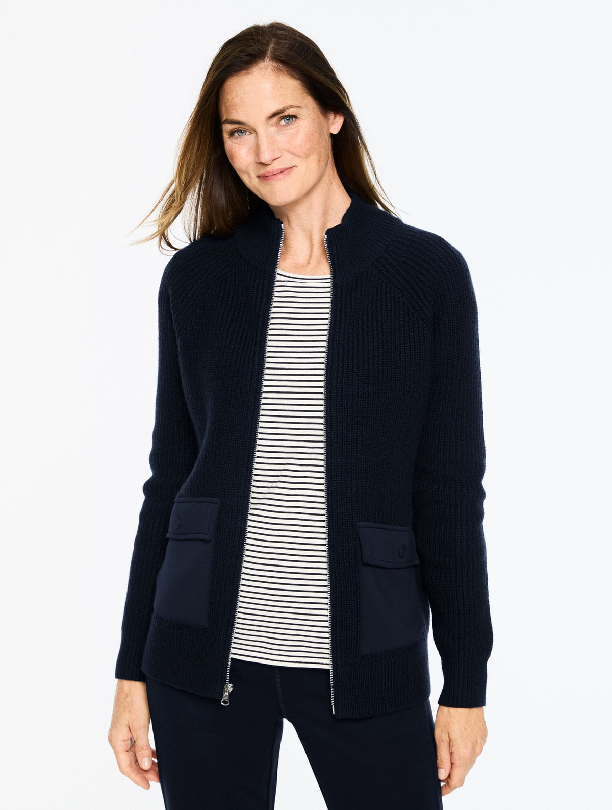 AIRKNIT STRETCH SWEATER JACKET