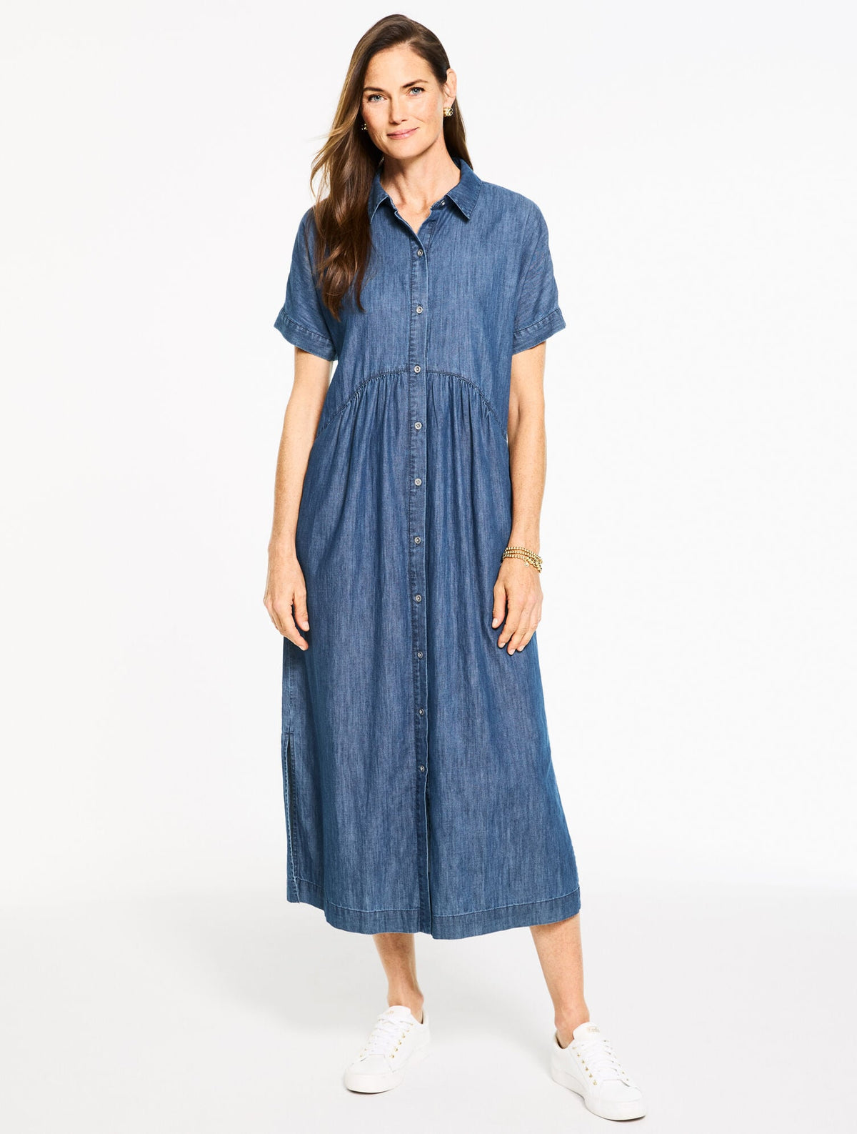 DENIM SHIRTDRESS - MARIN WASH