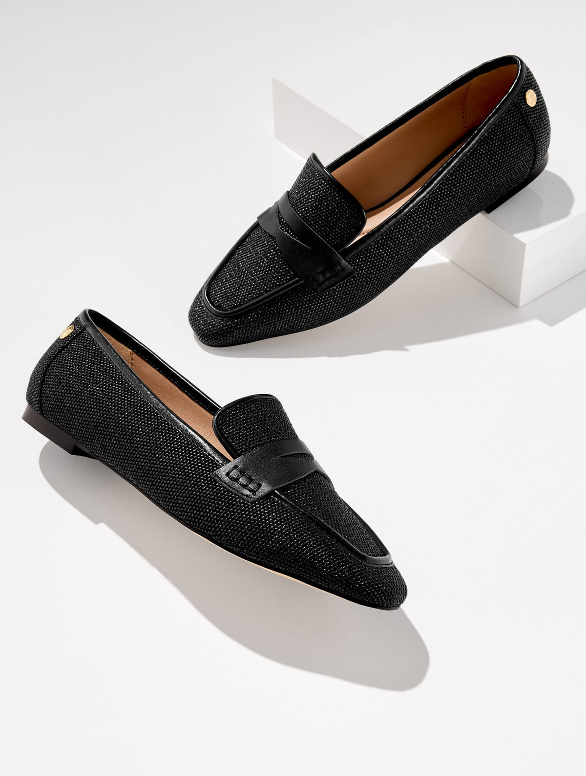ERIN STRAW RAFFIA LOAFERS