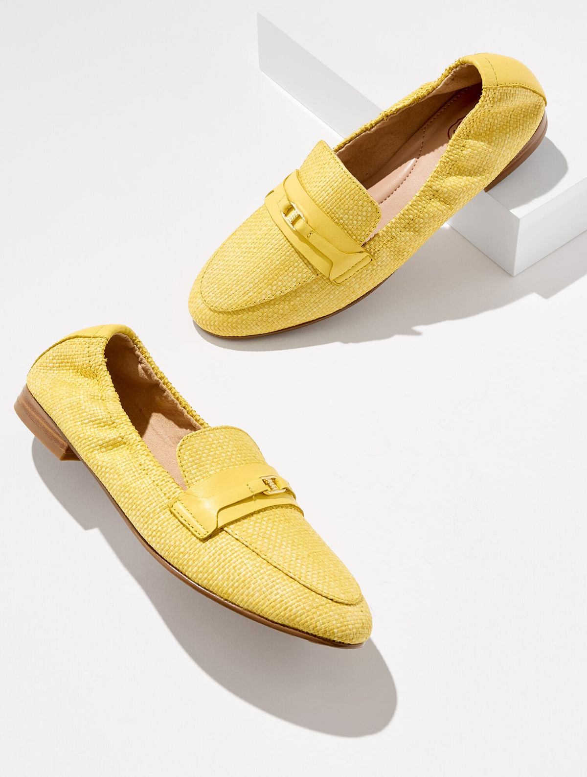 KATRINA BIT RAFFIA LOAFERS