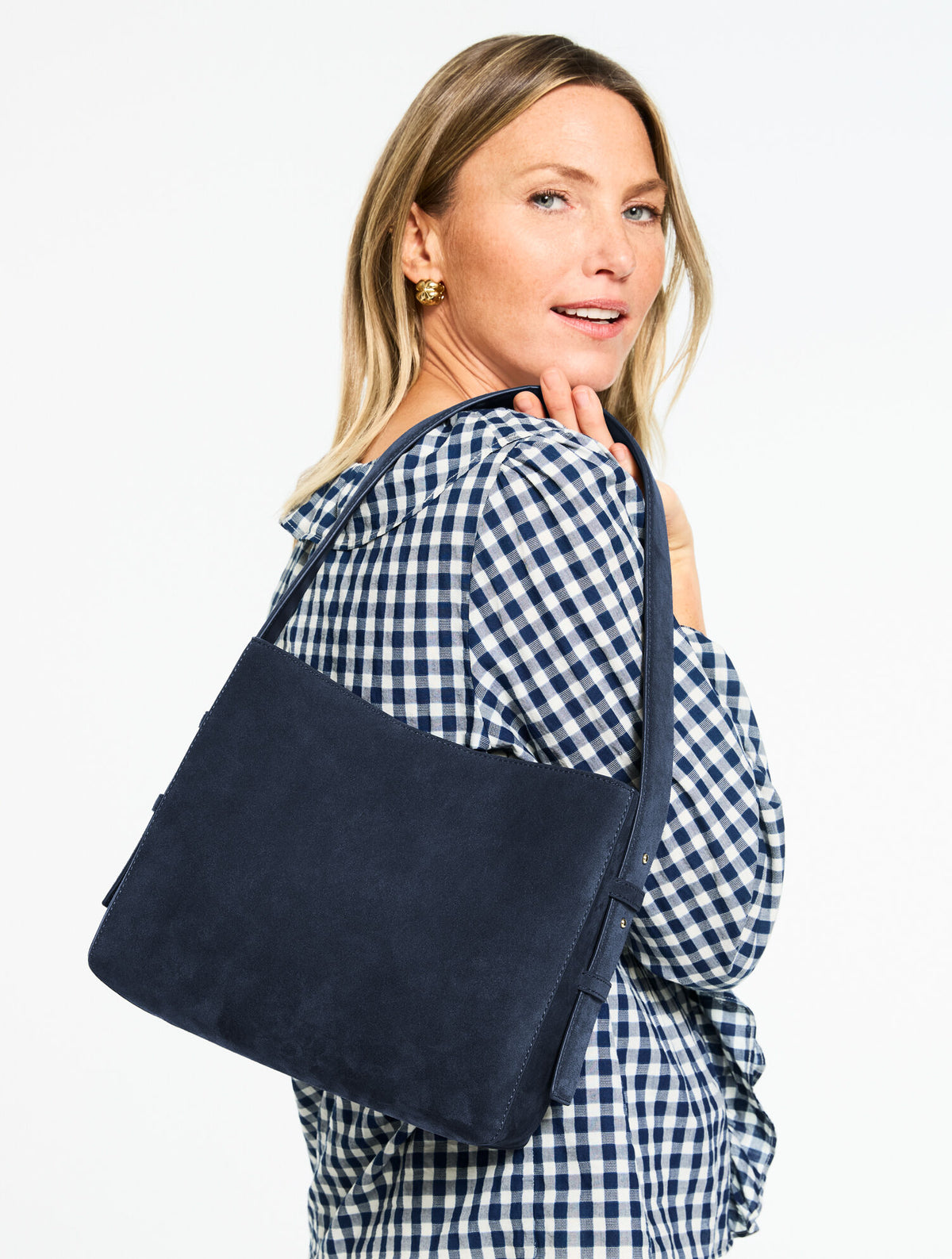 SUEDE BUCKET BAG
