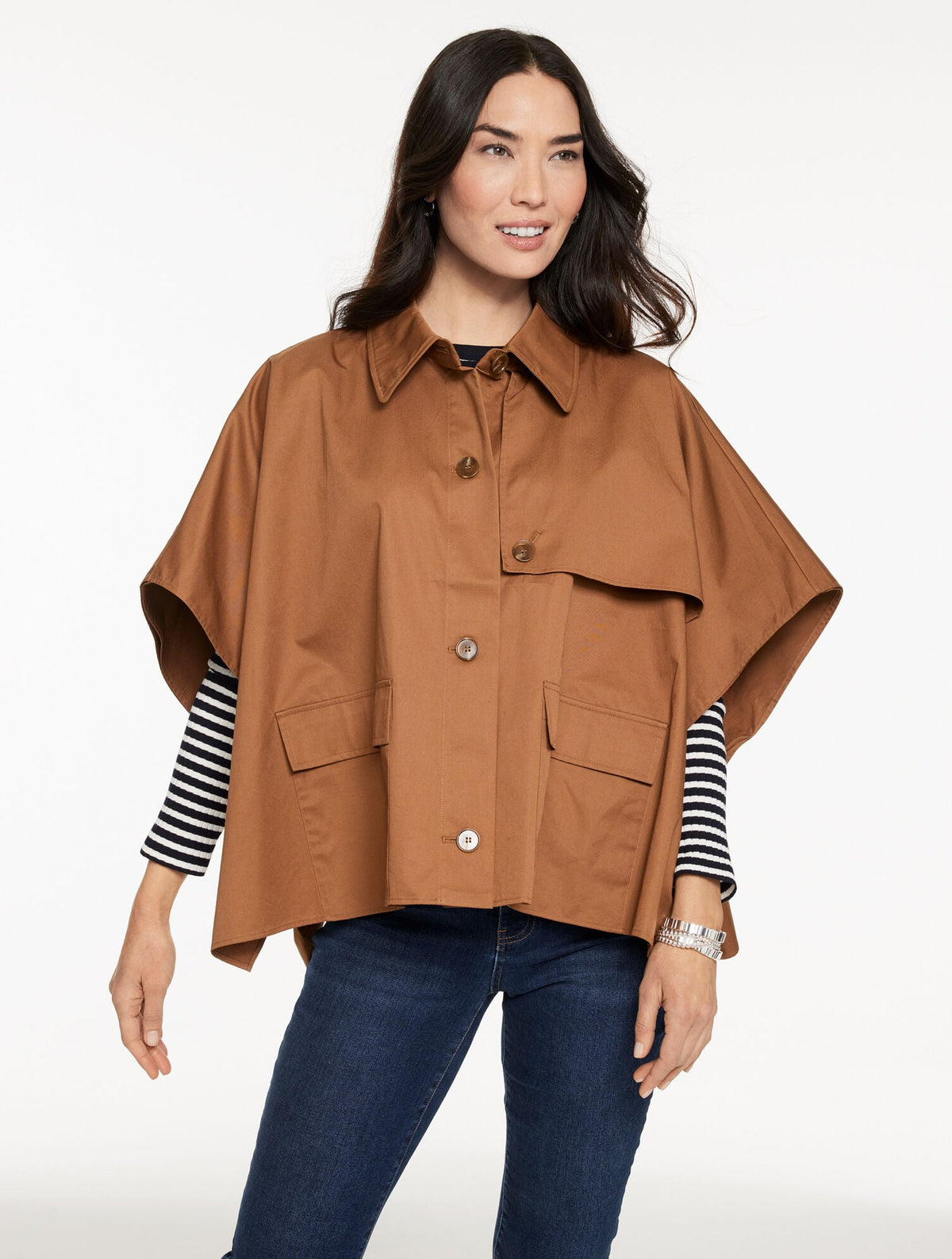 SHORT TRENCH CAPE