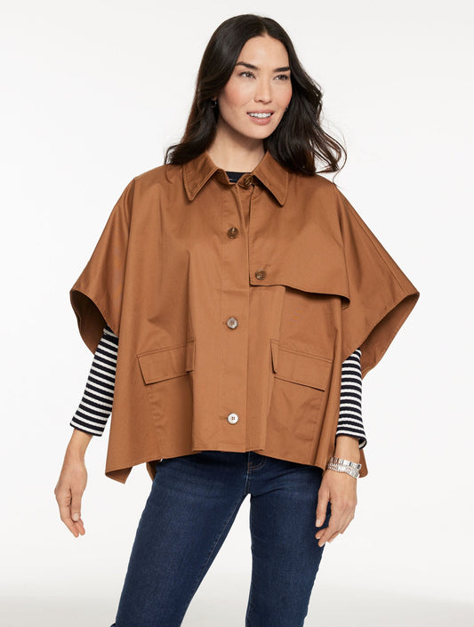 SHORT TRENCH CAPE