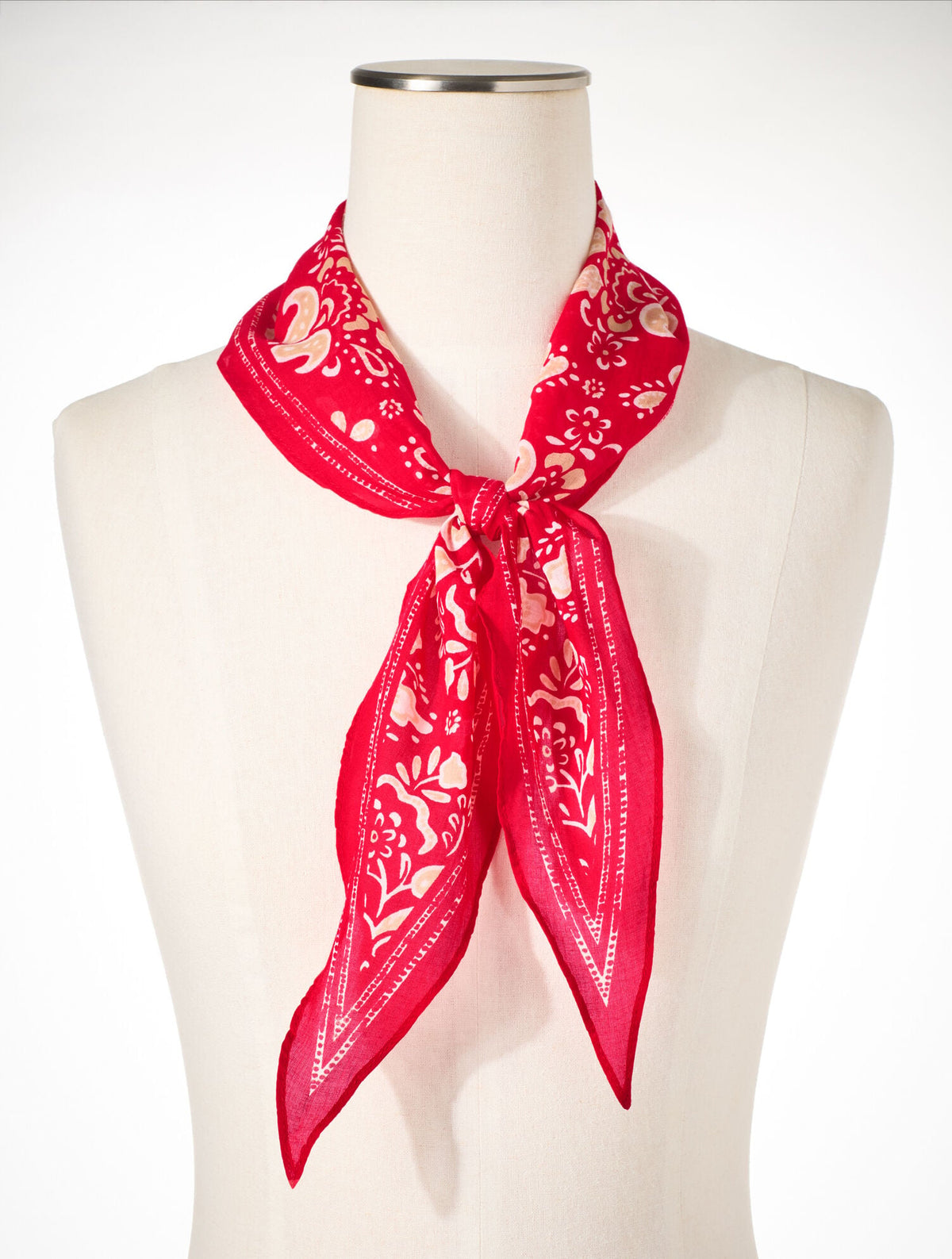SIMPLE JACOBEAN DIAMOND SCARF