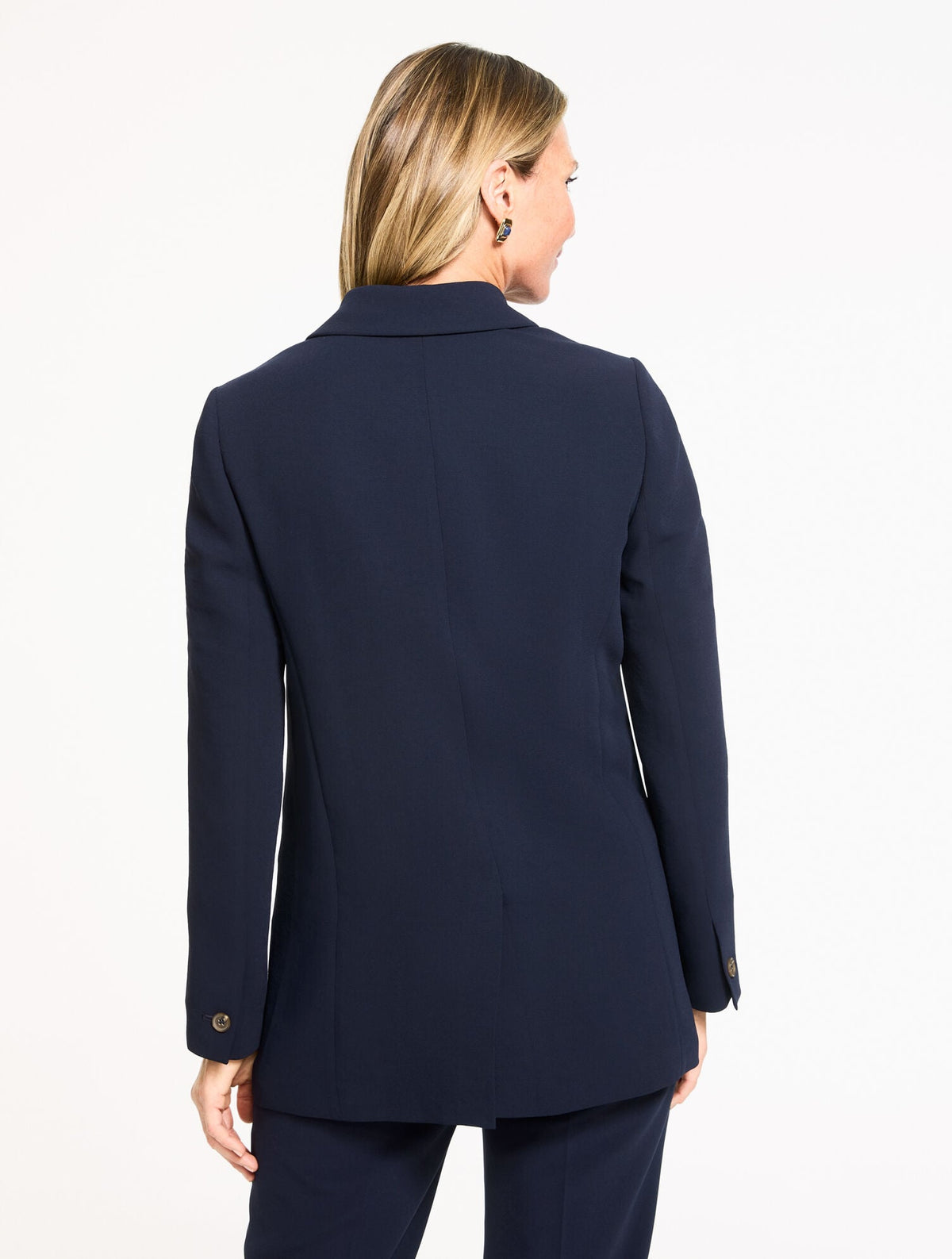 POLISHED CREPE BLAZER
