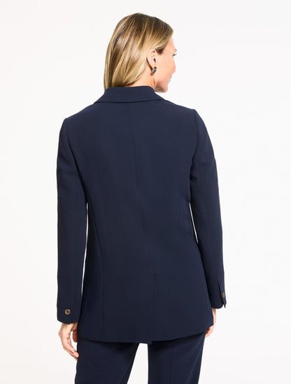 POLISHED CREPE BLAZER
