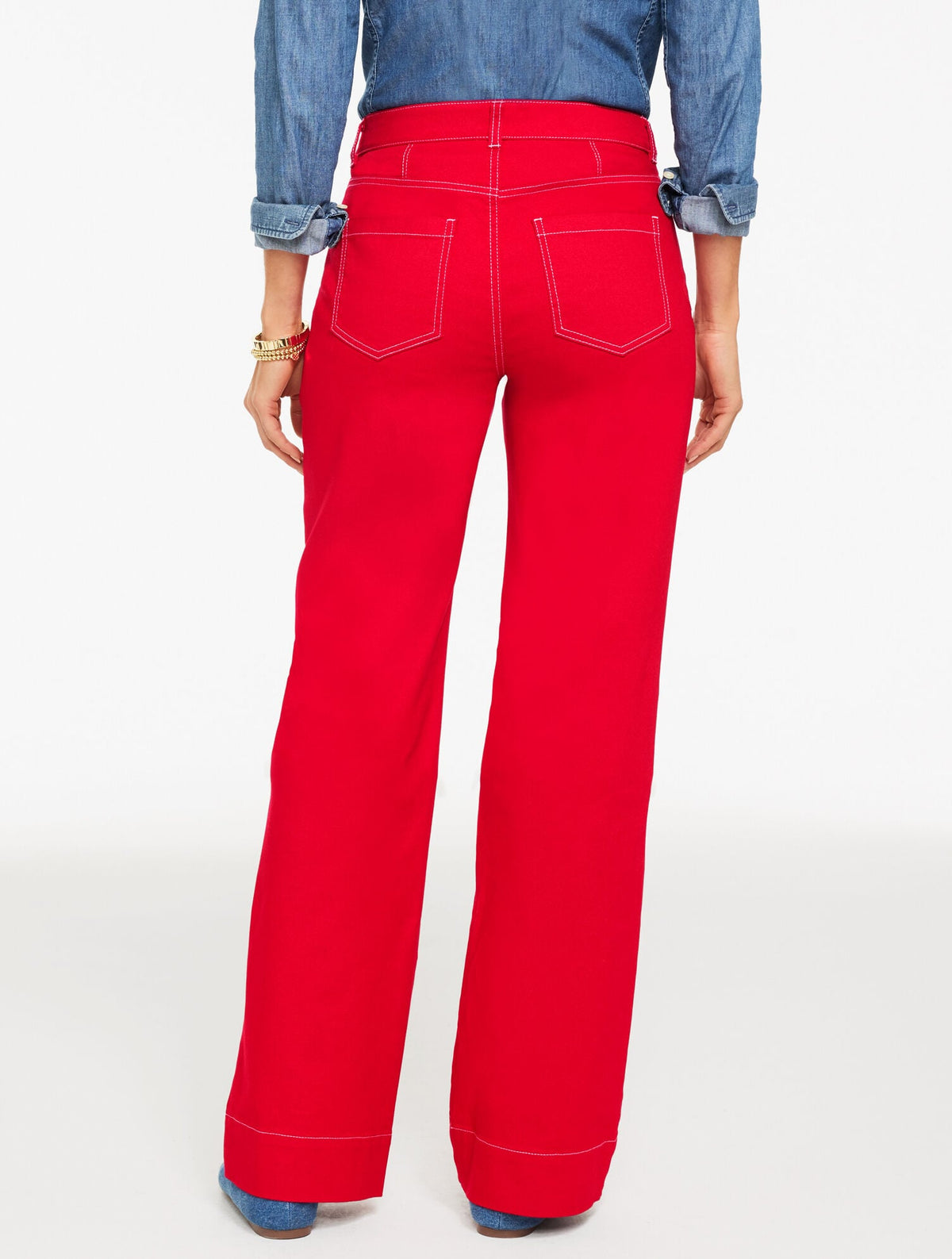 CLASSIC JEAN TROUSERS - DARTED