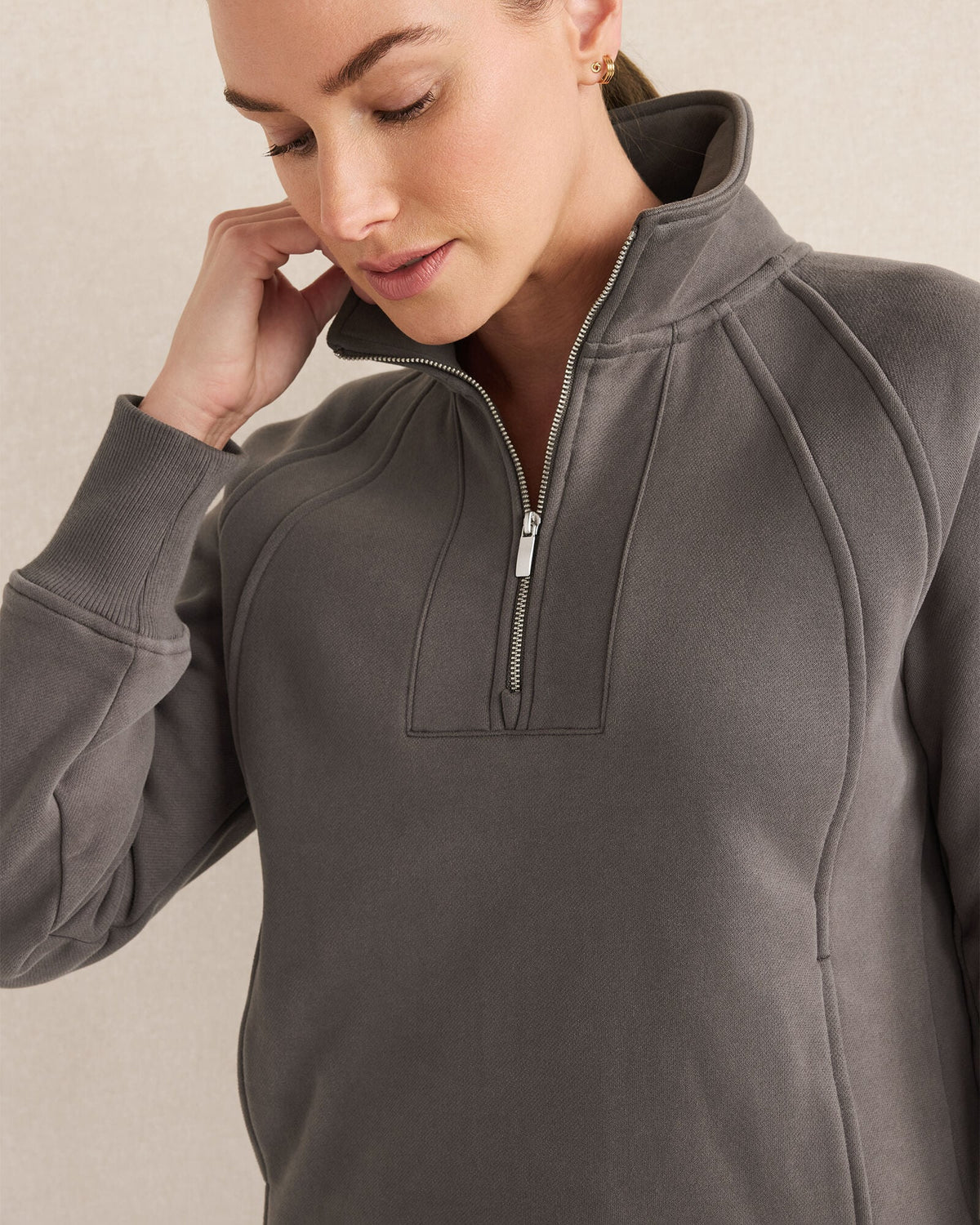 CLOUD FLEECE HALF-ZIP PULLOVER