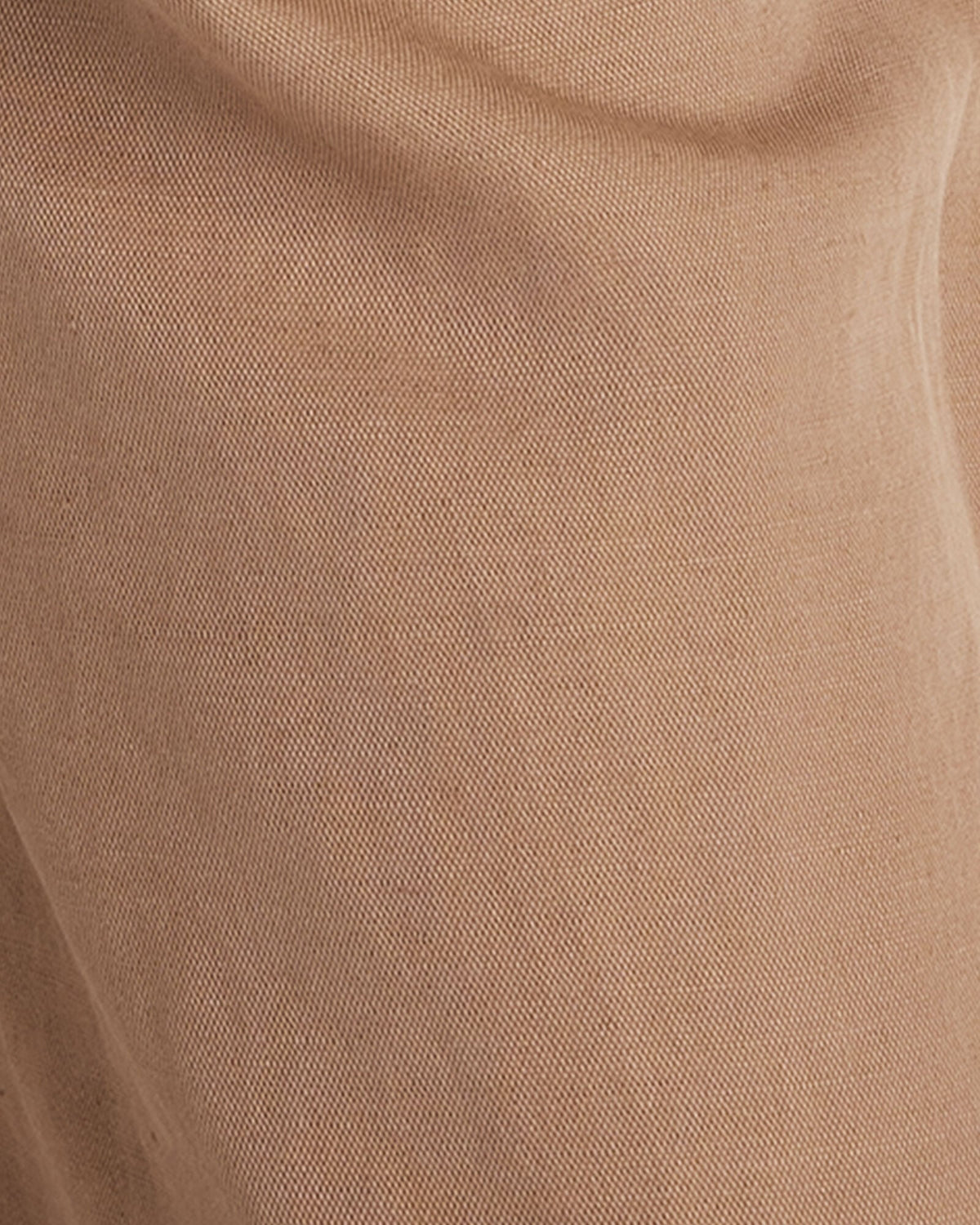 LINEN BLEND DOBBY WIDE LEG PANTS