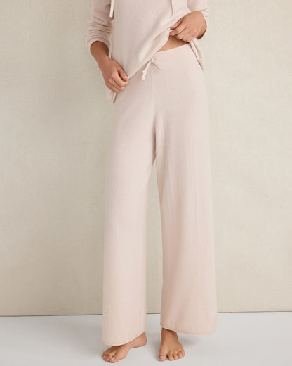 FEATHERWEIGHT CASHMERE WIDE LEG PANTS