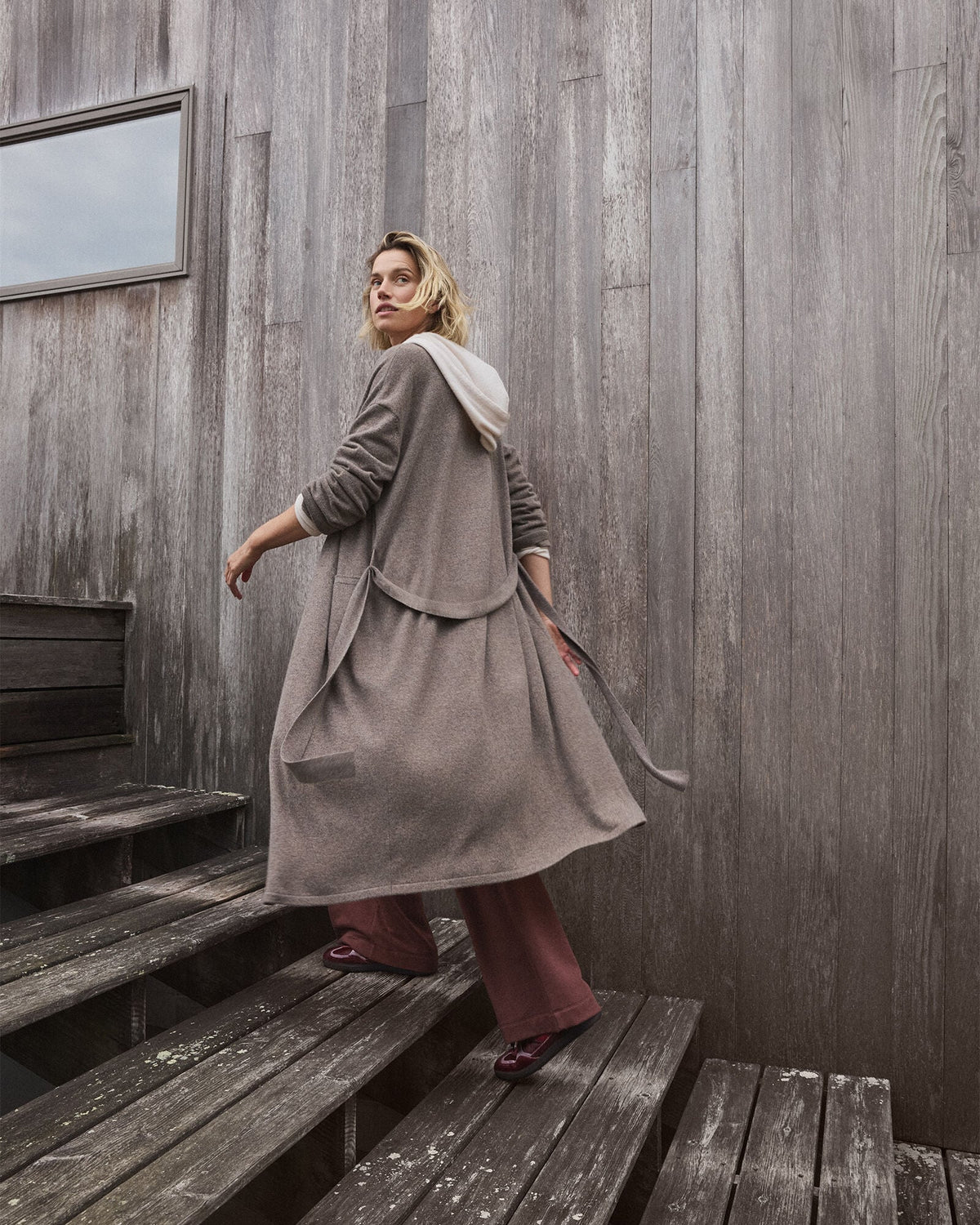 CASHMERE BELTED DUSTER