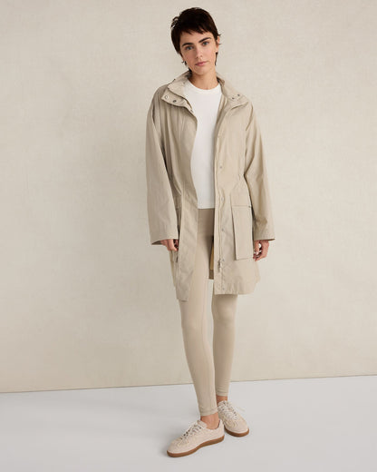 CRINKLE NYLON PACKABLE JACKET