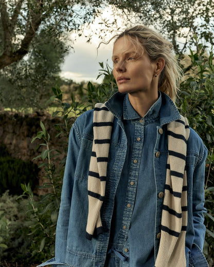 THE DAILY SHIRT IN ORGANIC COTTON DENIM